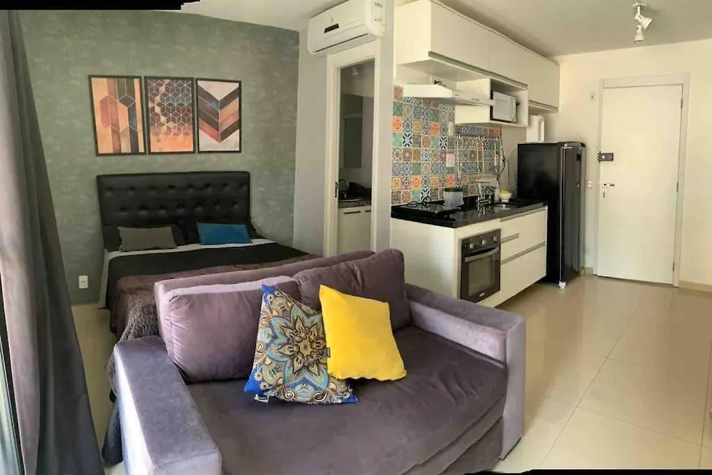 Studio Lindo Ao Lado Do Metro Santa Cecilia Apartment Sao Paulo