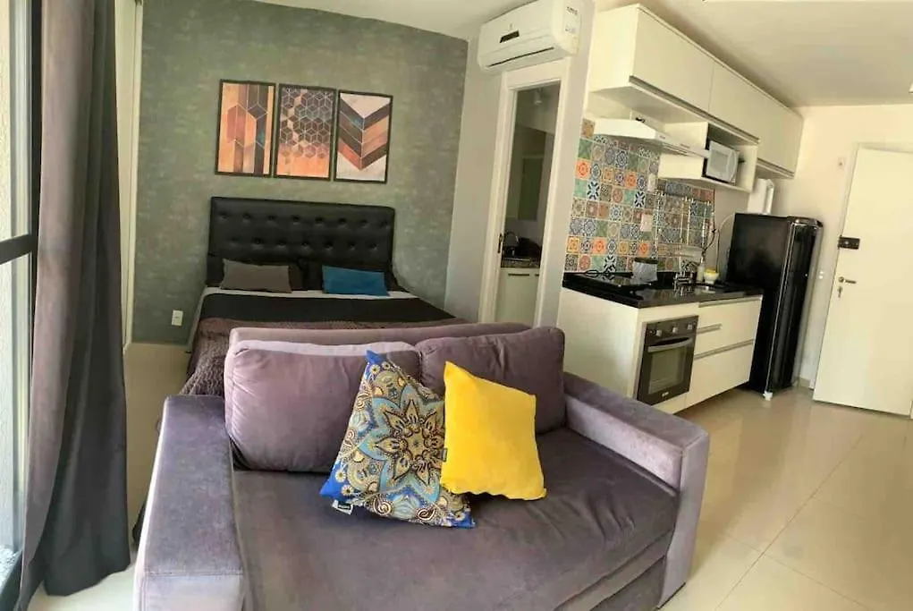 Studio Lindo Ao Lado Do Metro Santa Cecilia Apartment Sao Paulo