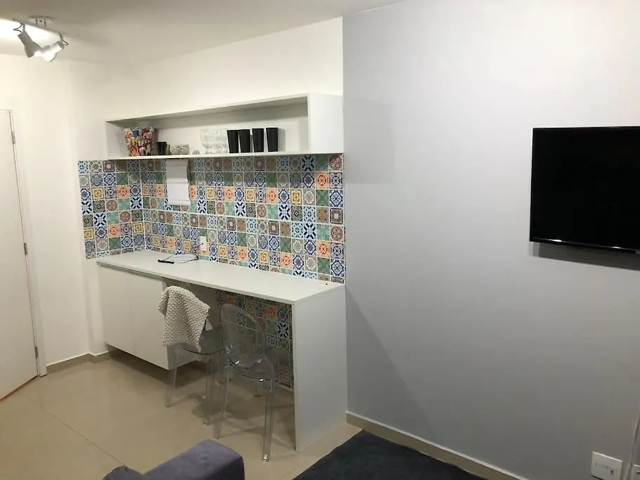 Studio Lindo Ao Lado Do Metro Santa Cecilia Apartment Sao Paulo
