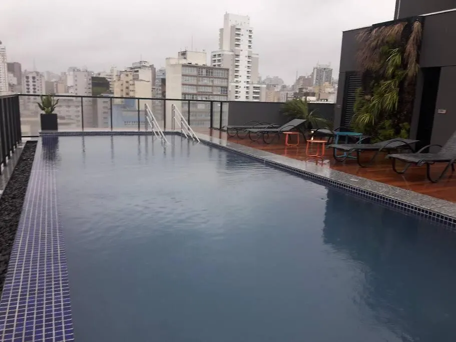 Studio Lindo Ao Lado Do Metro Santa Cecilia Appartamento San Paolo 0*,